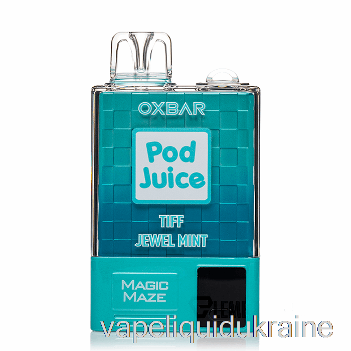 Vape Liquid Ukraine OXBAR Magic Maze Pro 10000 Disposable Tiff Jewel Mint - Pod Juice